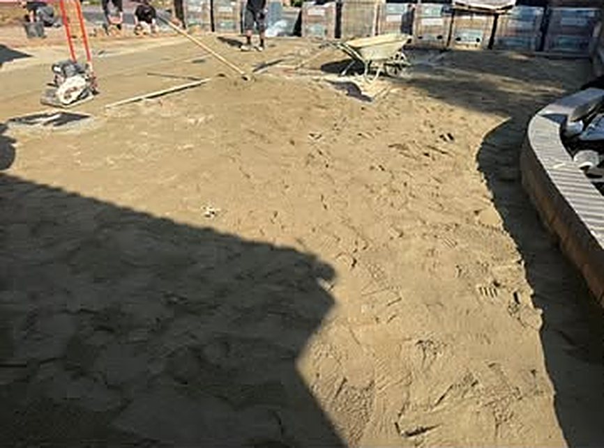 Ground preparation on a Maddan site